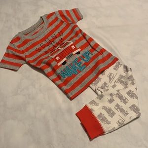 * ‼️SOLD‼️ Carter’s Boy Red Stripe Pajamas, Two Pieces 18M NWOT